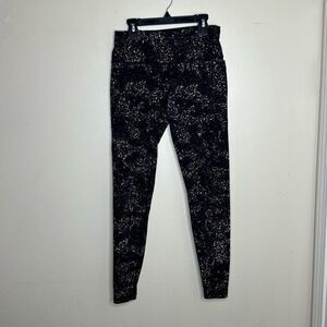 Sweaty Betty Power Workout Leggings Full Length Black Confetti size Small